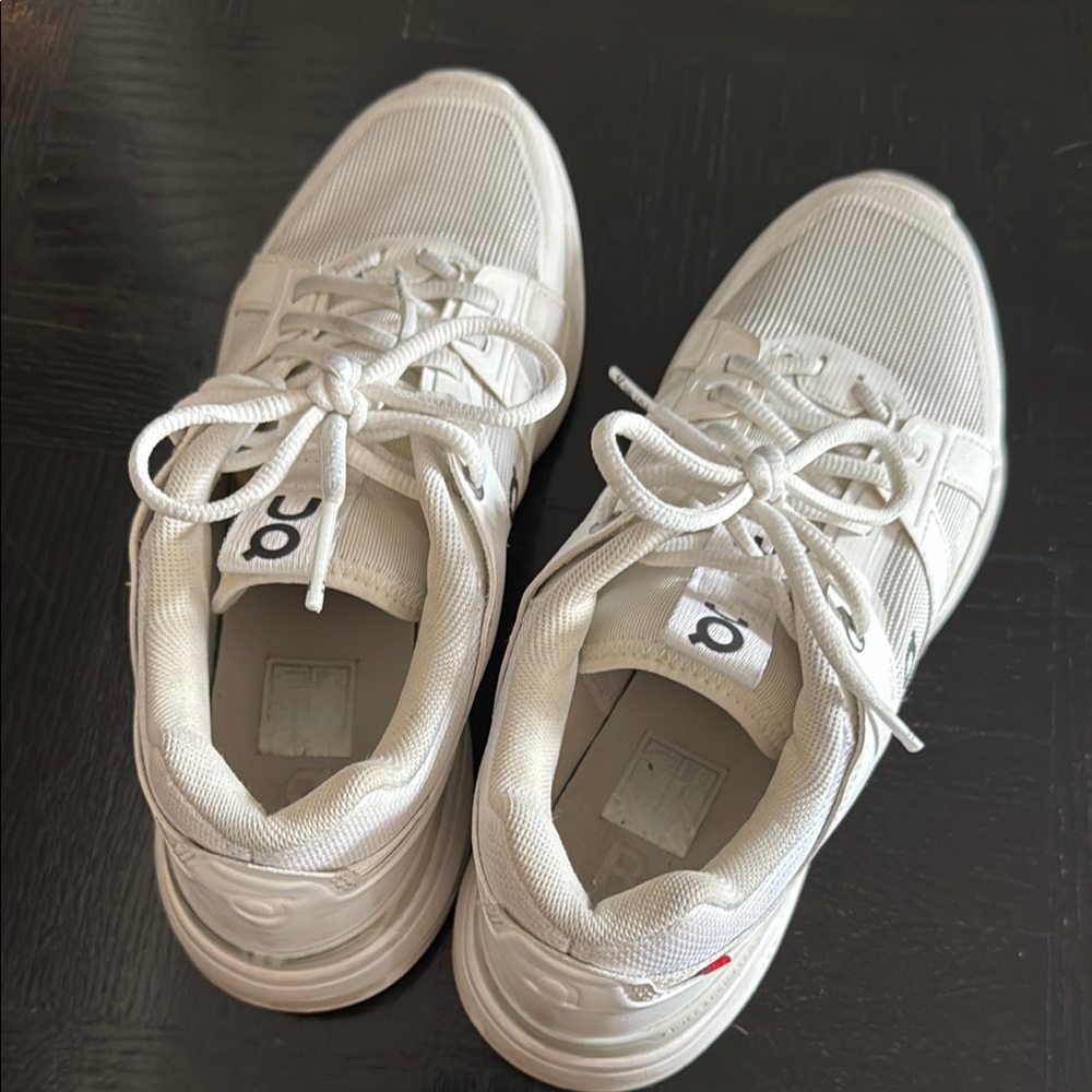 On Running Classic White Athletic Shoes